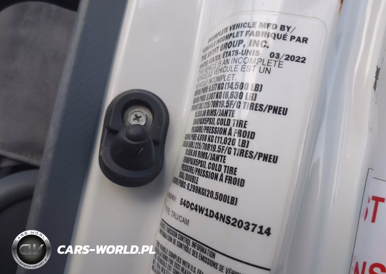 2022 Isuzu Npr Hd VIN:54DC4W1D4NS203714 - 9
