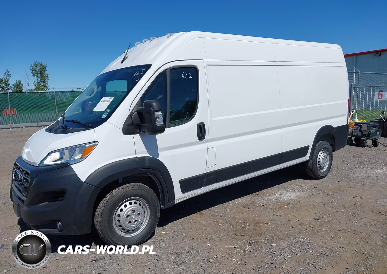 2025 Ram Promaster 2500 Tradesman High Roof 159 Wb W-Pass Seat VIN:3C6LRVDGXSE512664 - 2