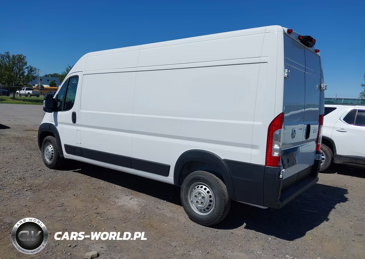 2025 Ram Promaster 2500 Tradesman High Roof 159 Wb W-Pass Seat VIN:3C6LRVDGXSE512664 - 3