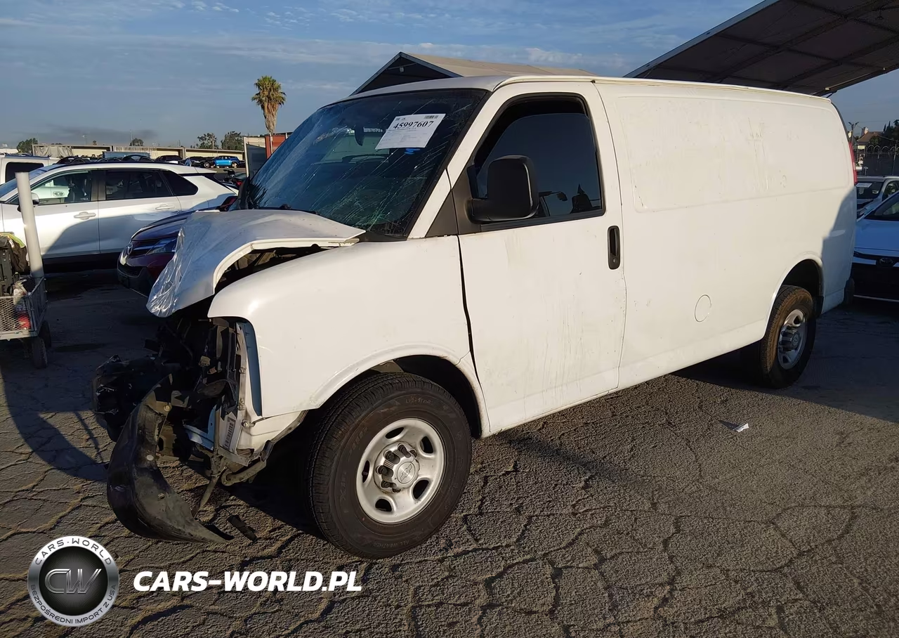 2015 Chevrolet Express 2500 Work Van VIN:1GCWGFCF6F1261953 - 2