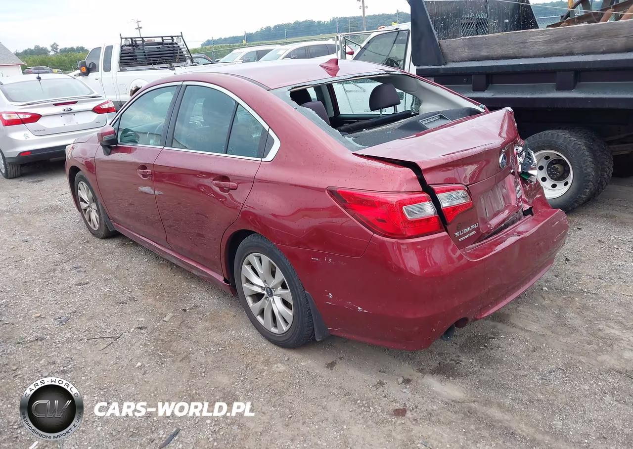 2017 Subaru Legacy 2.5I Premium VIN:4S3BNAH60H3044907 - 3