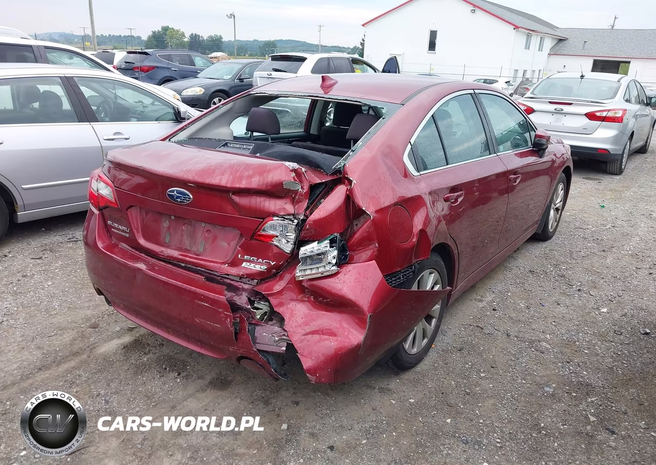 2017 Subaru Legacy 2.5I Premium VIN:4S3BNAH60H3044907 - 4
