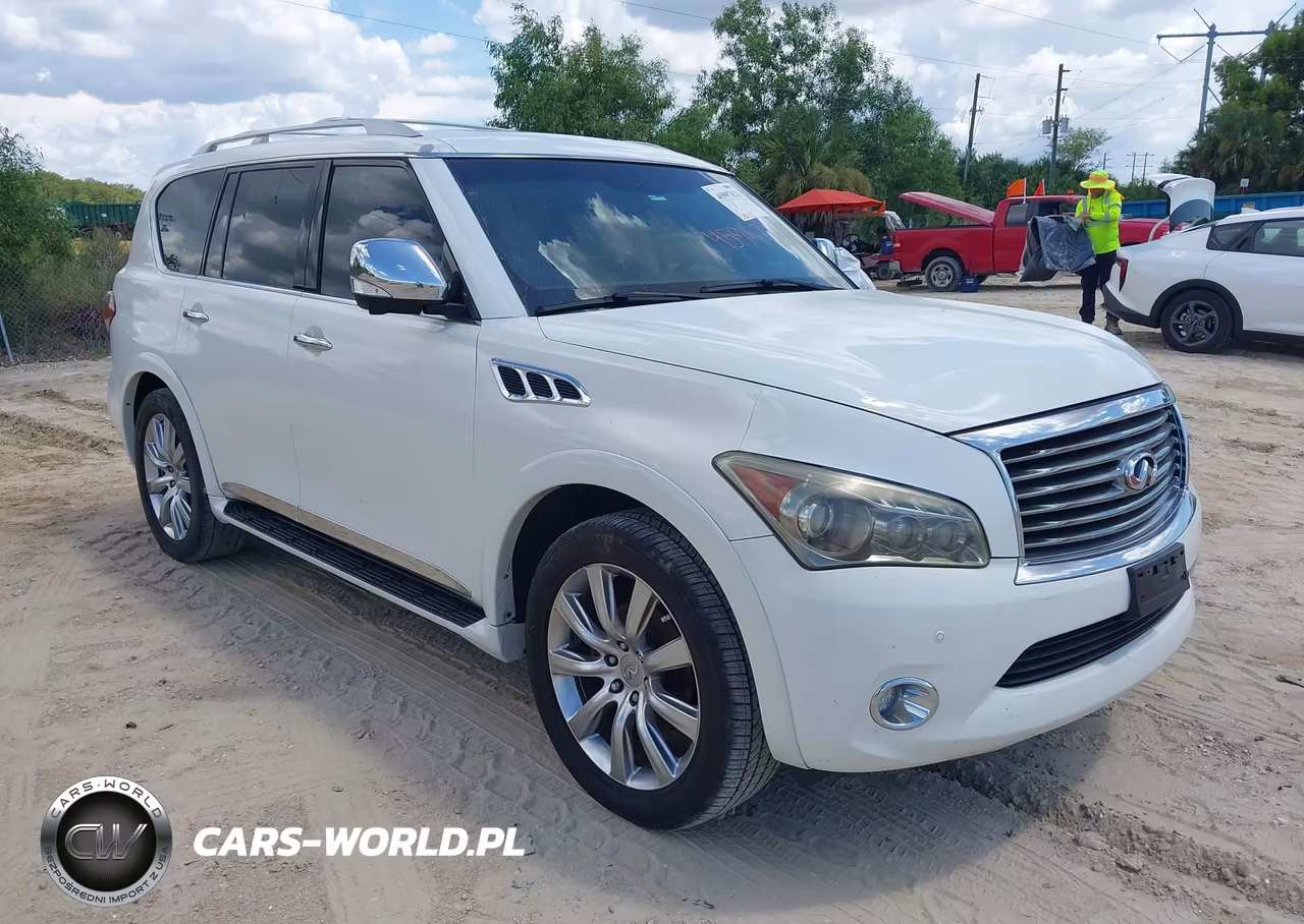 2012 Infiniti Qx56 VIN:JN8AZ2NC9C9317384 - 1