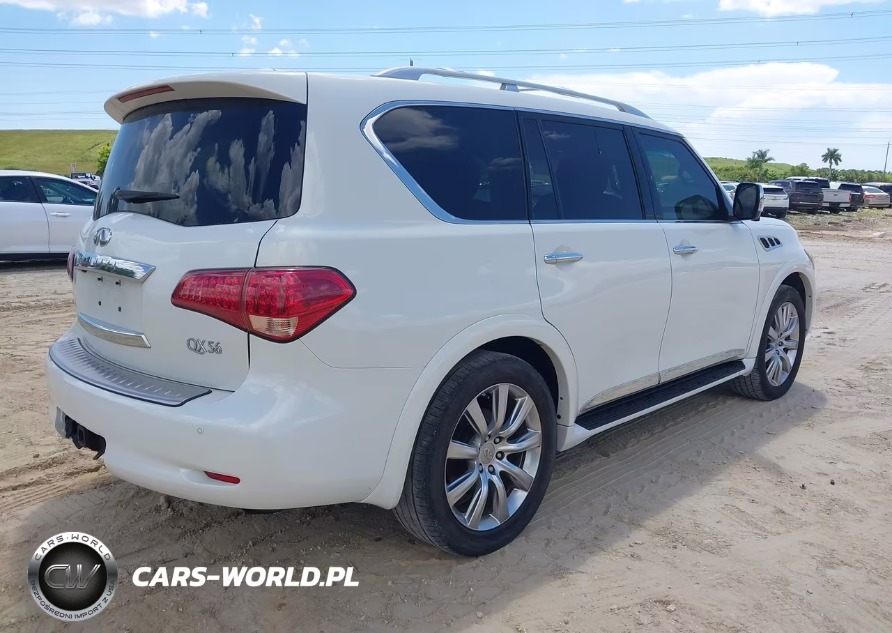 2012 Infiniti Qx56 VIN:JN8AZ2NC9C9317384 - 4