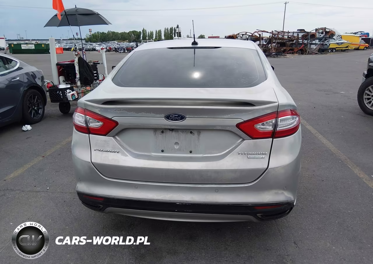 2014 Ford Fusion Titanium VIN:3FA6P0K98ER277221 - 16