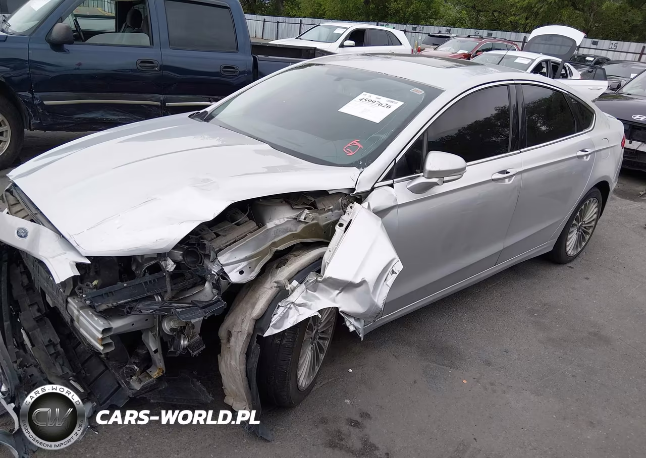 2014 Ford Fusion Titanium VIN:3FA6P0K98ER277221 - 2