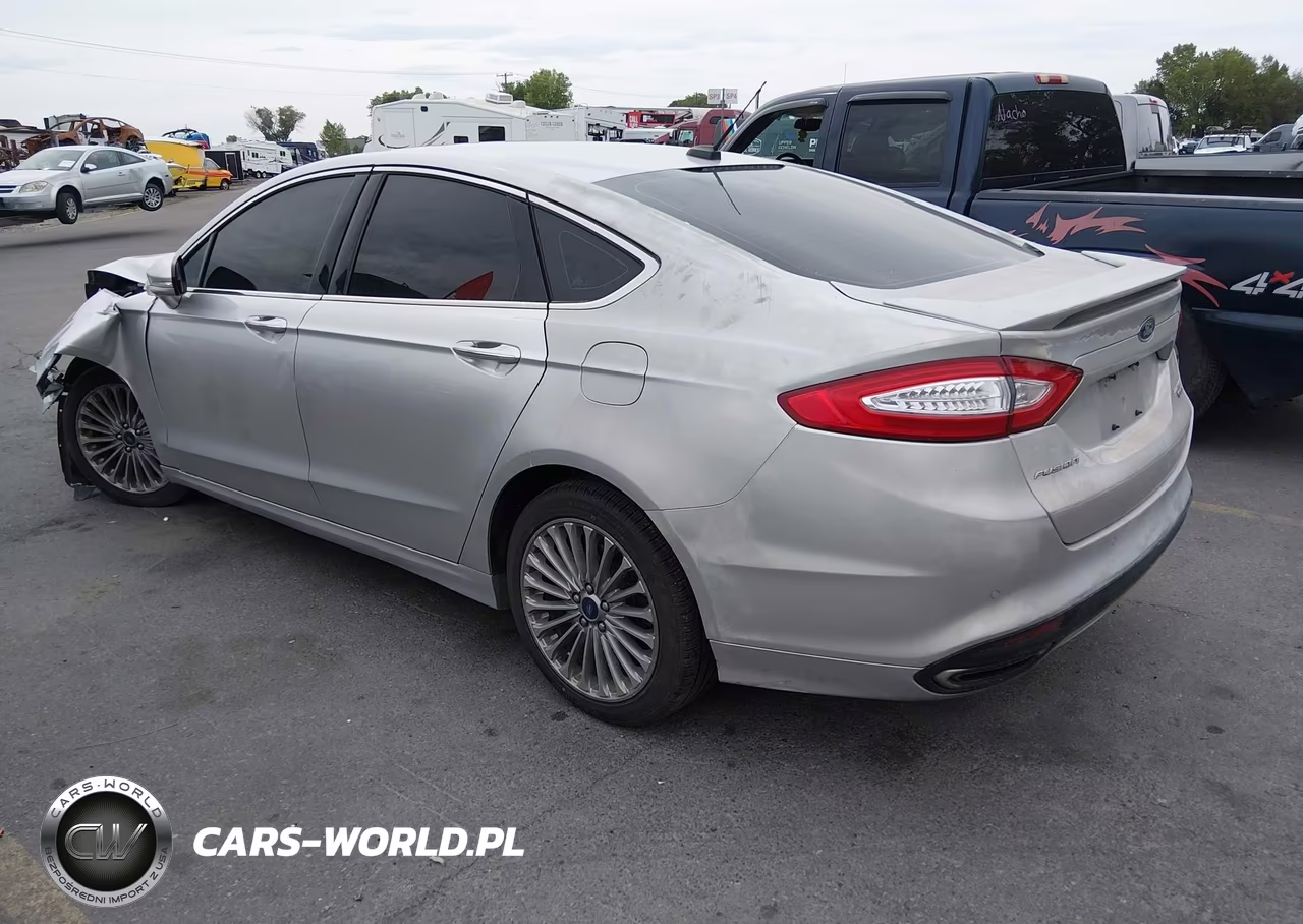 2014 Ford Fusion Titanium VIN:3FA6P0K98ER277221 - 3