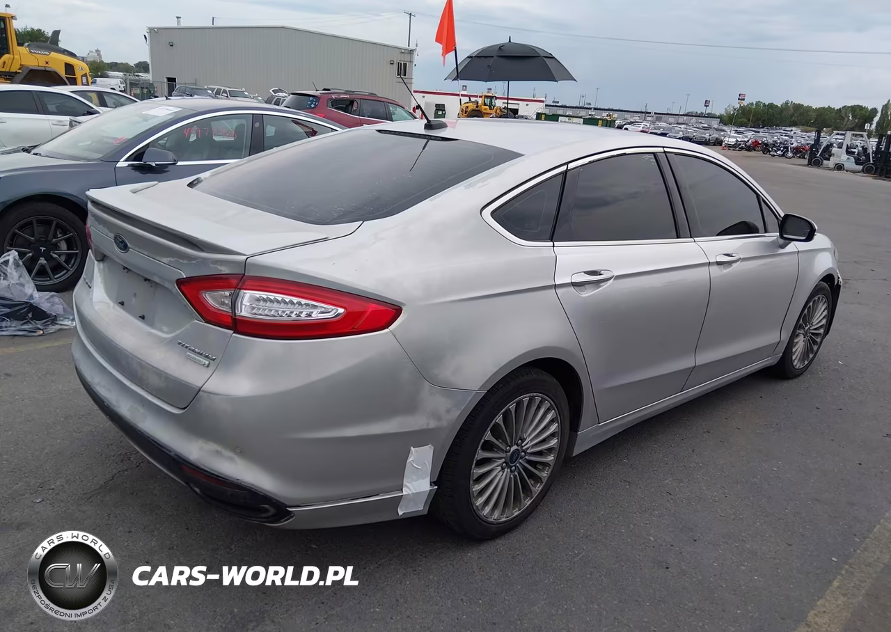 2014 Ford Fusion Titanium VIN:3FA6P0K98ER277221 - 4