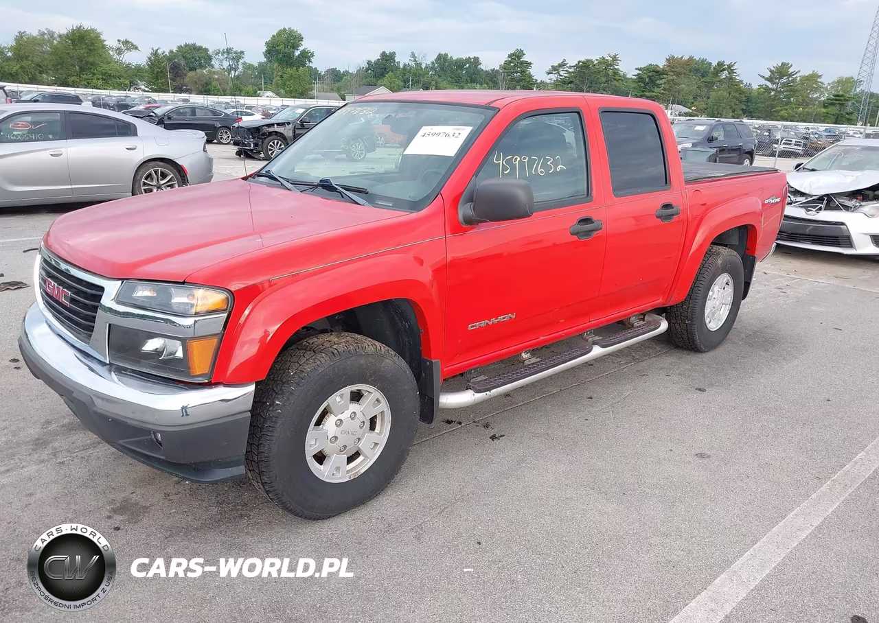 2005 GMC Canyon Sle VIN:1GTDT136058239300 - 2