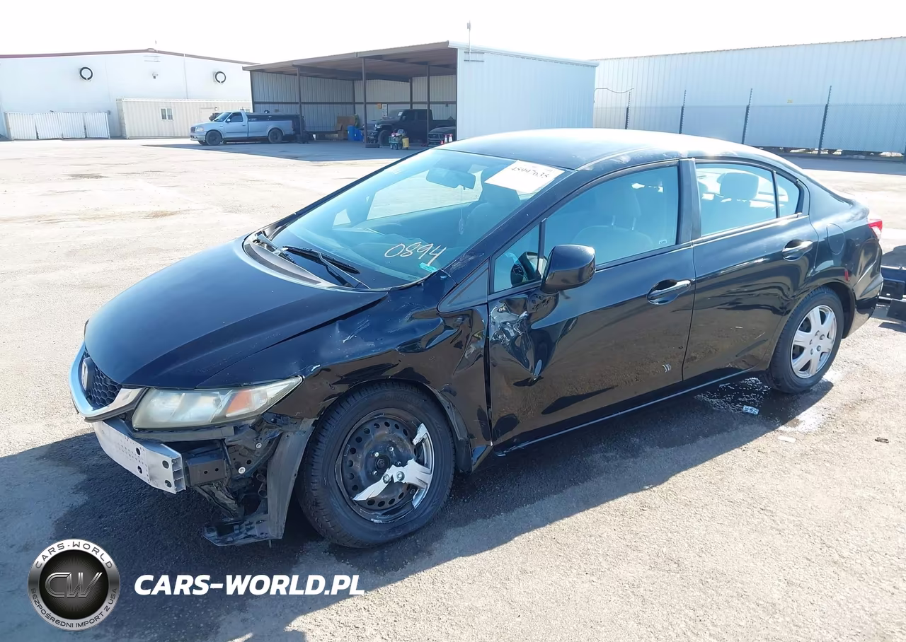 2013 Honda Civic Lx VIN:19XFB2F50DE270894 - 2