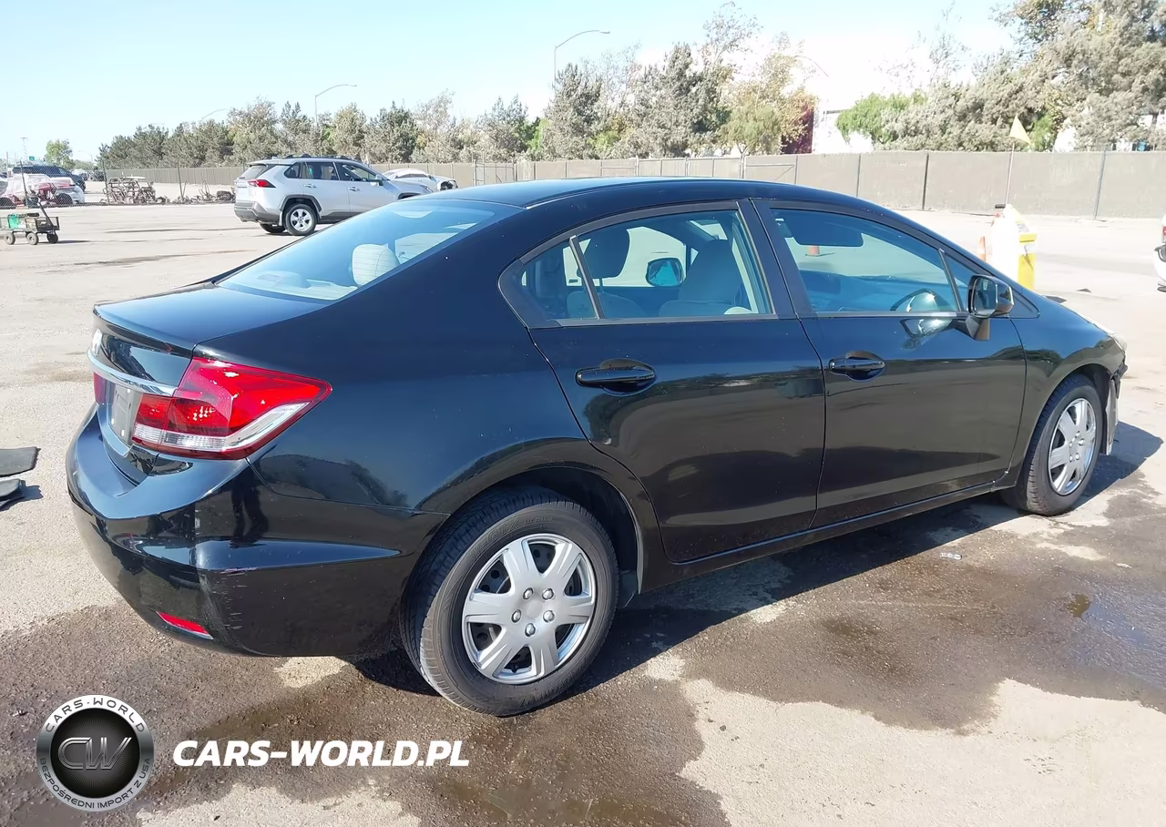2013 Honda Civic Lx VIN:19XFB2F50DE270894 - 4