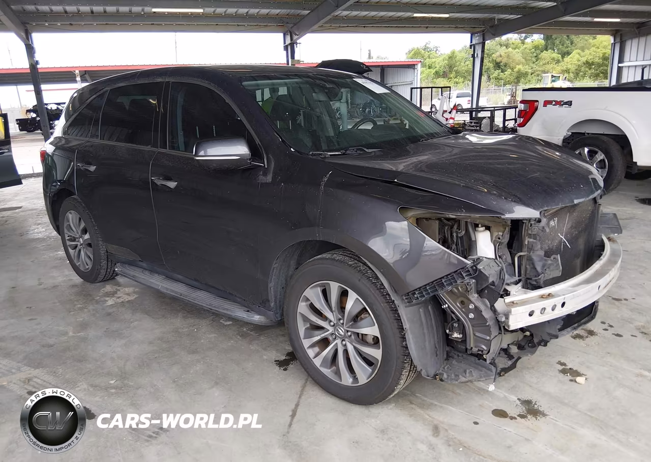 2016 Acura Mdx Technology Acurawatch Plus Packages-Technology Package