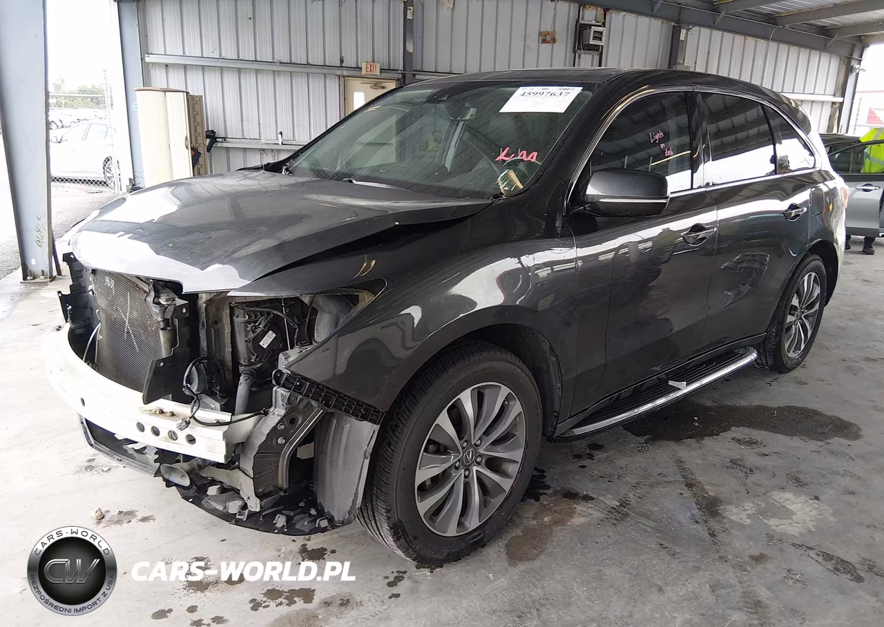 2016 Acura Mdx Technology Acurawatch Plus Packages-Technology Package VIN:5FRYD3H43GB009544 - 2