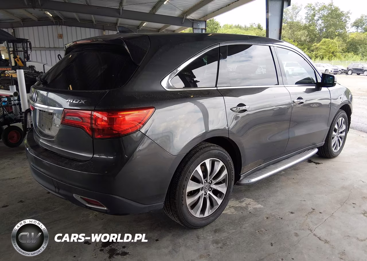 2016 Acura Mdx Technology Acurawatch Plus Packages-Technology Package VIN:5FRYD3H43GB009544 - 4