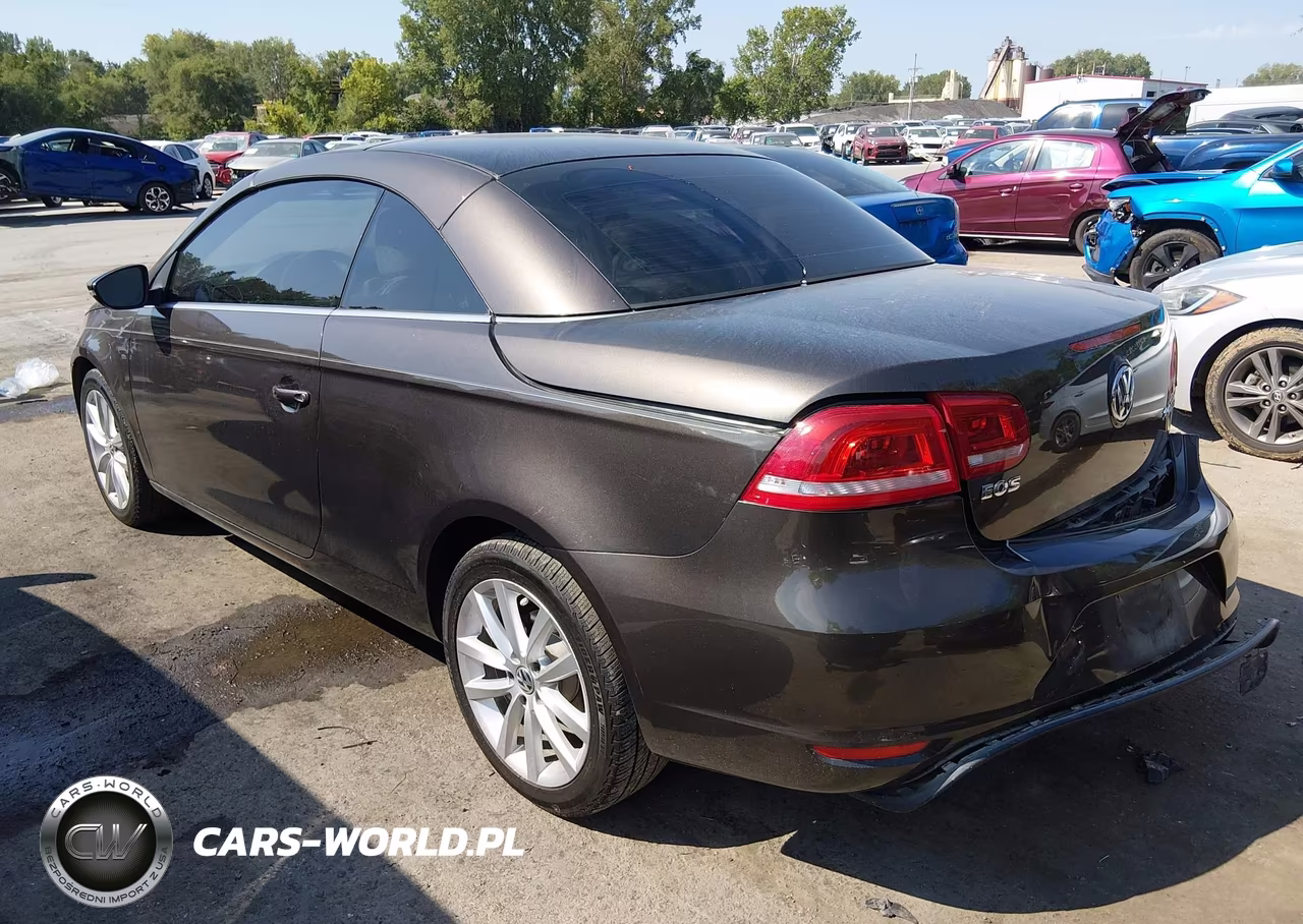 2014 Volkswagen Eos Komfort VIN:WVWBW8AH4EV005075 - 3