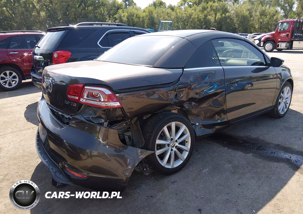 2014 Volkswagen Eos Komfort VIN:WVWBW8AH4EV005075 - 4