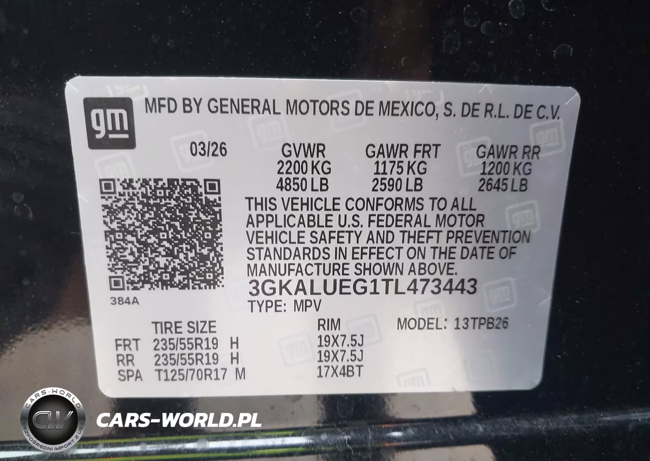 2026 GMC Terrain Awd Elevation VIN:3GKALUEG1TL473443 - 9