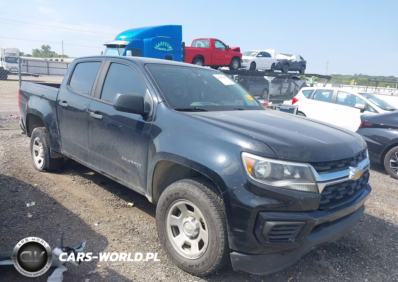 2021 Chevrolet Colorado 2Wd Short Box Wt VIN:1GCGSBEA1M1111548 - 1