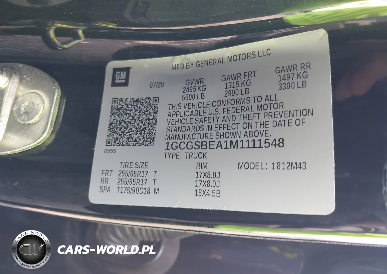 2021 Chevrolet Colorado 2Wd Short Box Wt VIN:1GCGSBEA1M1111548 - 9