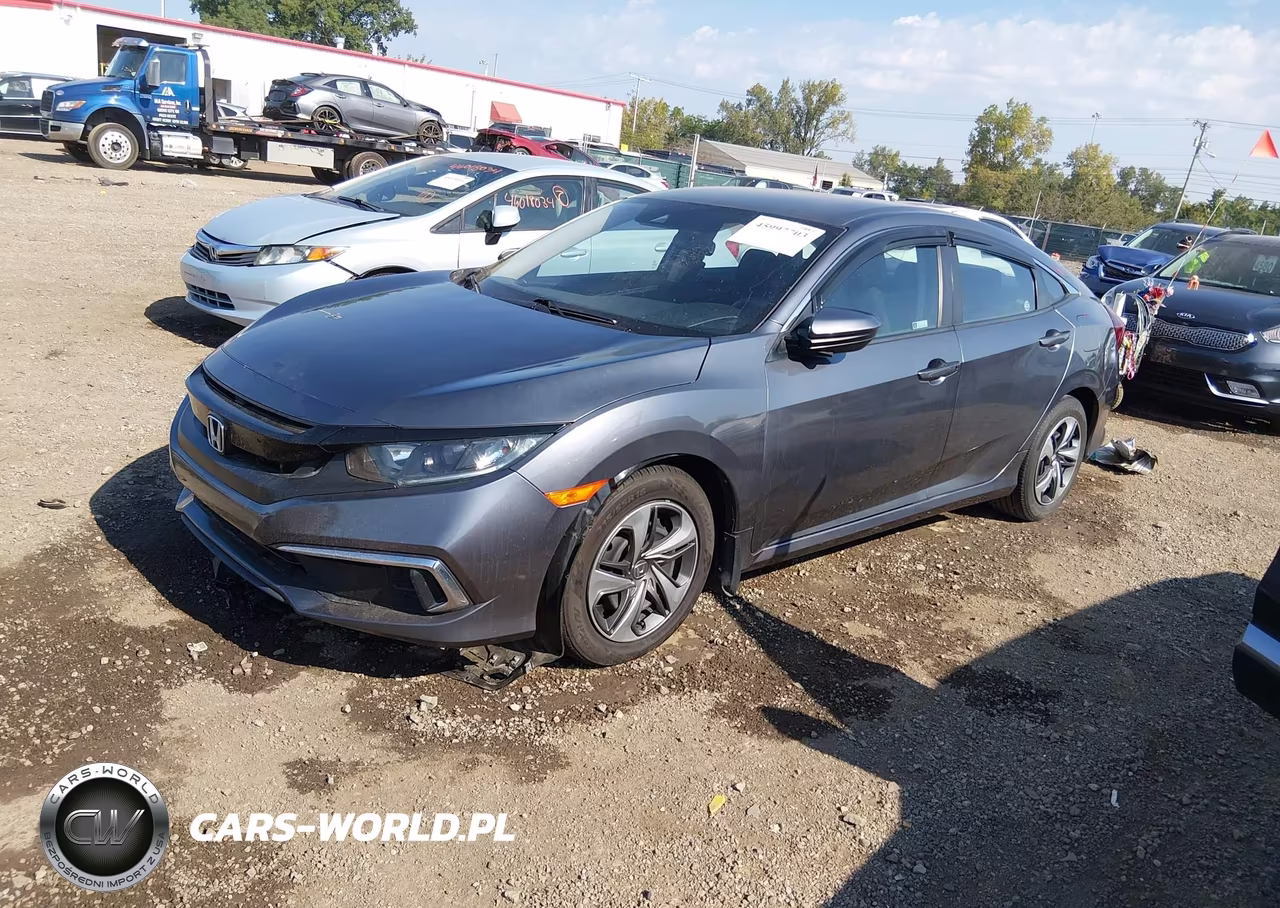 2020 Honda Civic Lx VIN:2HGFC2F64LH594201 - 2