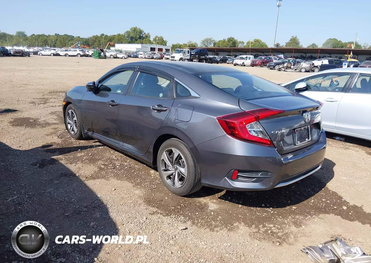2020 Honda Civic Lx VIN:2HGFC2F64LH594201 - 3