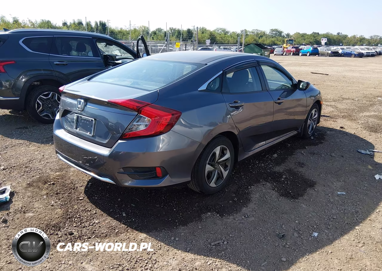 2020 Honda Civic Lx VIN:2HGFC2F64LH594201 - 4