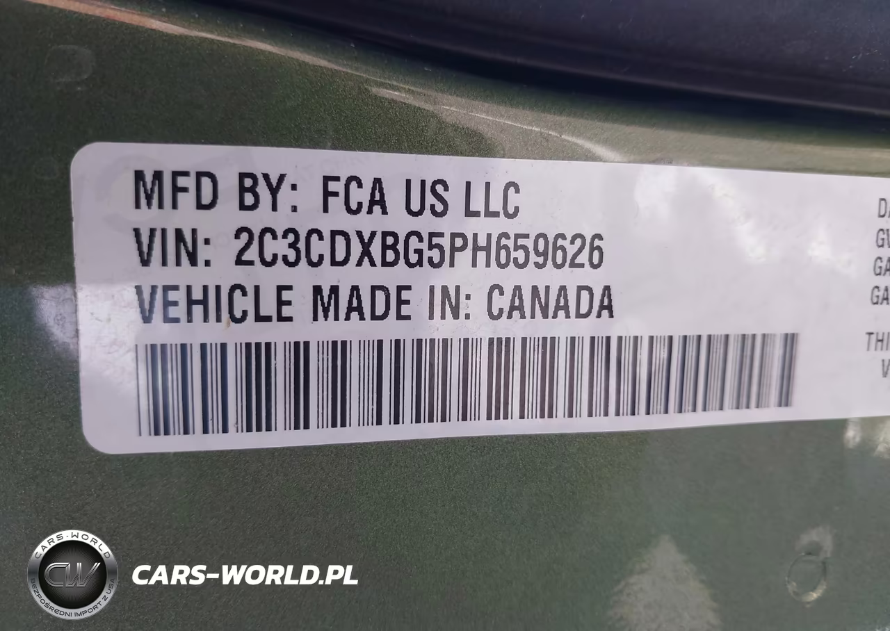 2023 Dodge Charger Sxt VIN:2C3CDXBG5PH659626 - 9