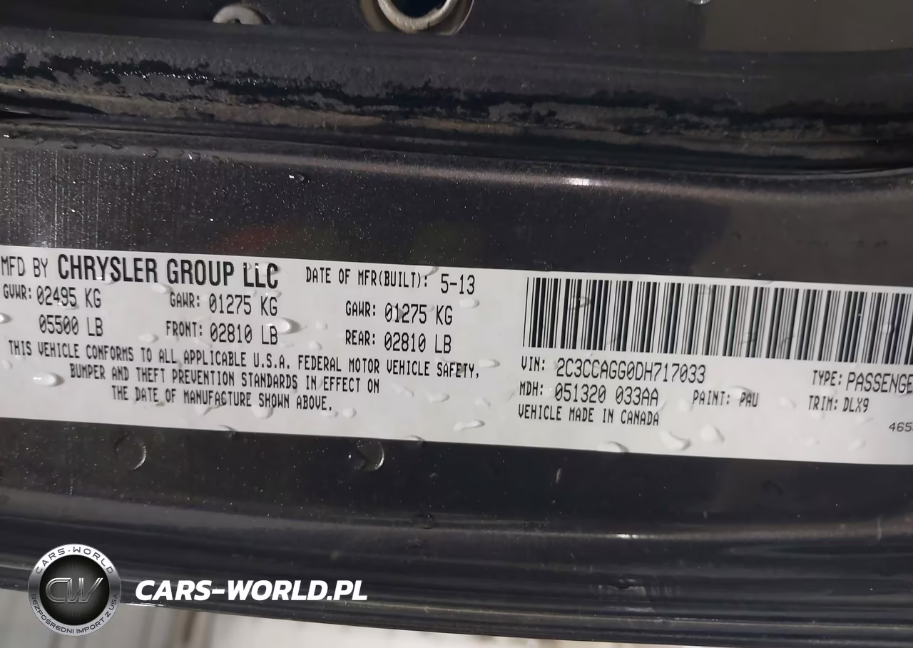 2013 Chrysler 300 300S VIN:2C3CCAGG0DH717033 - 9