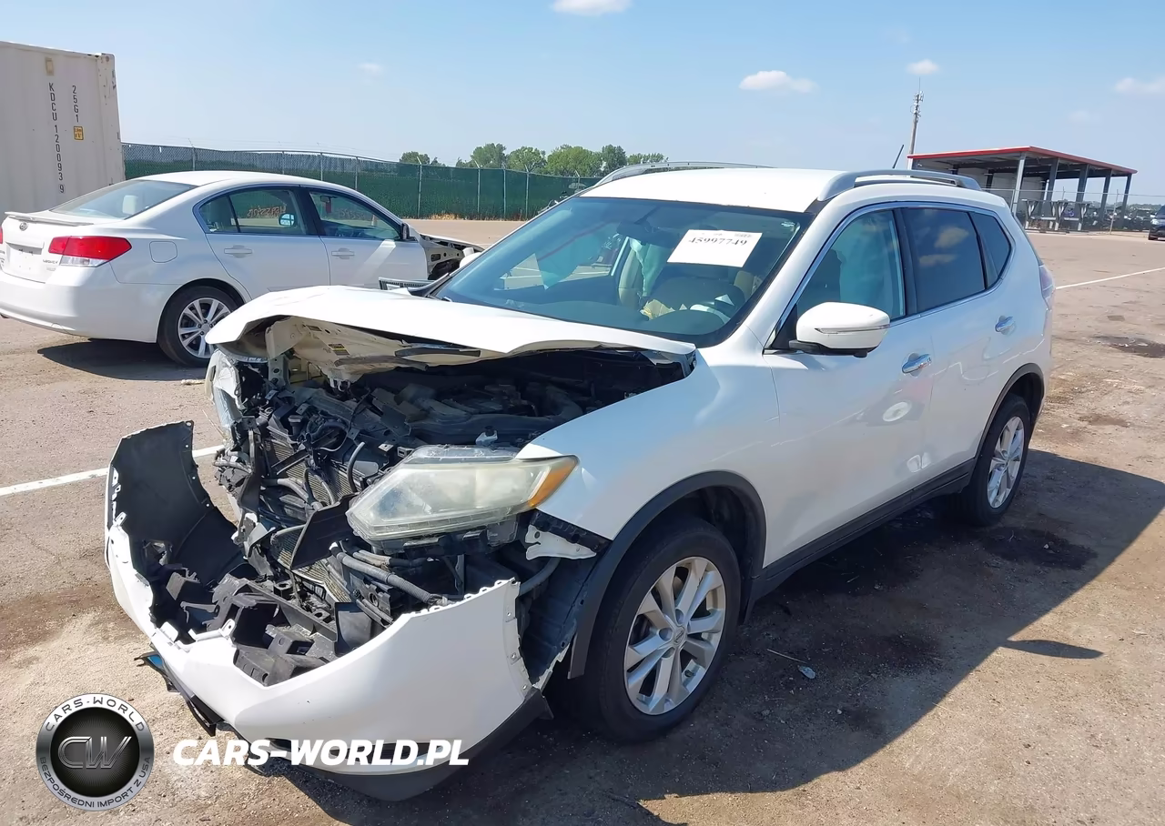 2014 Nissan Rogue Sv VIN:5N1AT2MKXEC812765 - 2