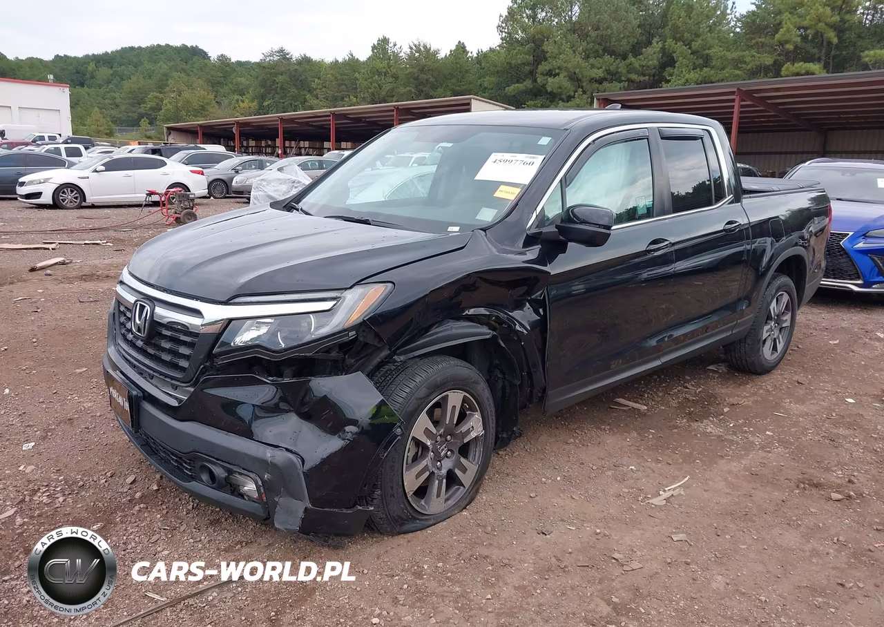 2017 Honda Ridgeline Rtl-T VIN:5FPYK3F66HB017240 - 2