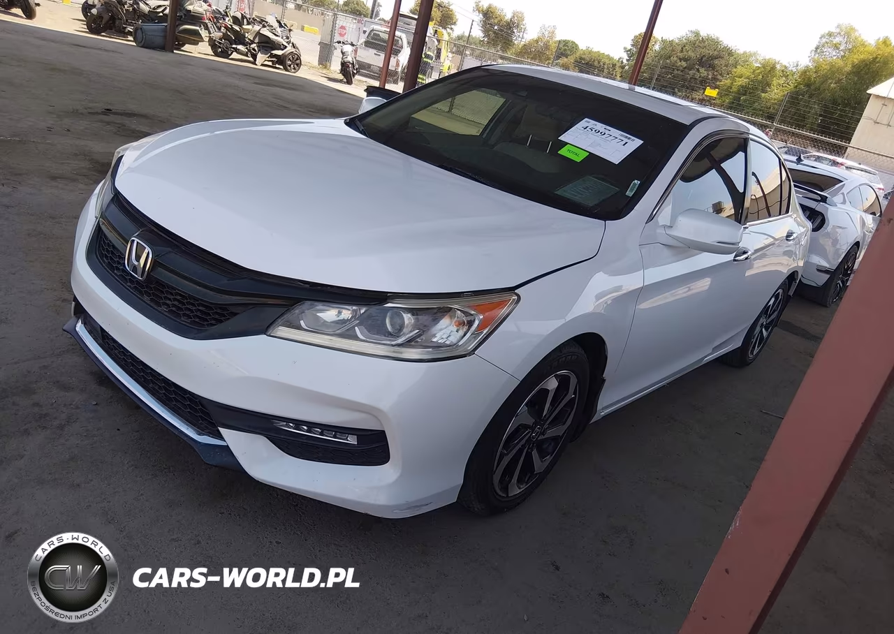 2016 Honda Accord Ex VIN:1HGCR2F03GA219532 - 2