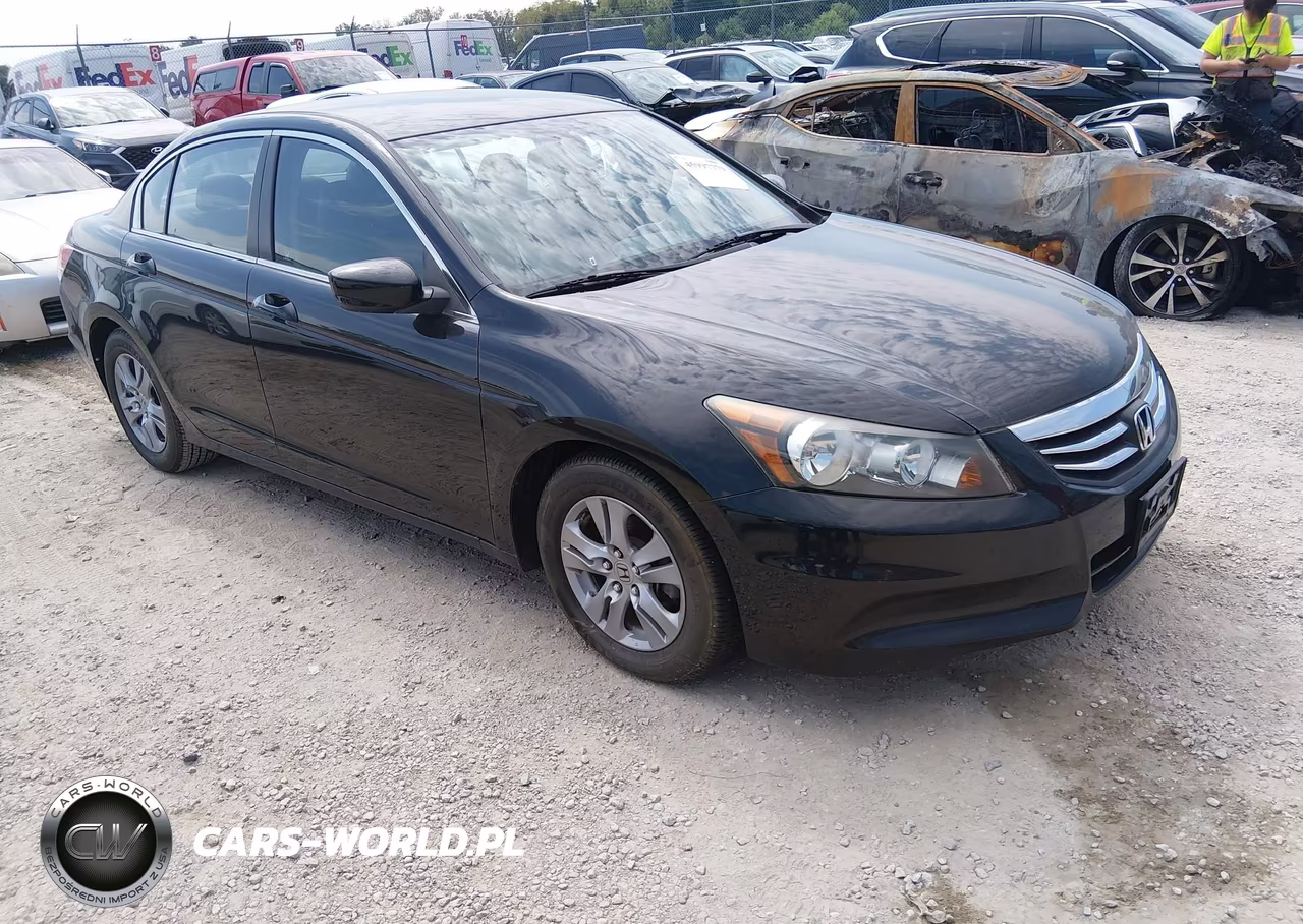 2012 Honda Accord 2.4 Se VIN:1HGCP2F62CA166052 - 1