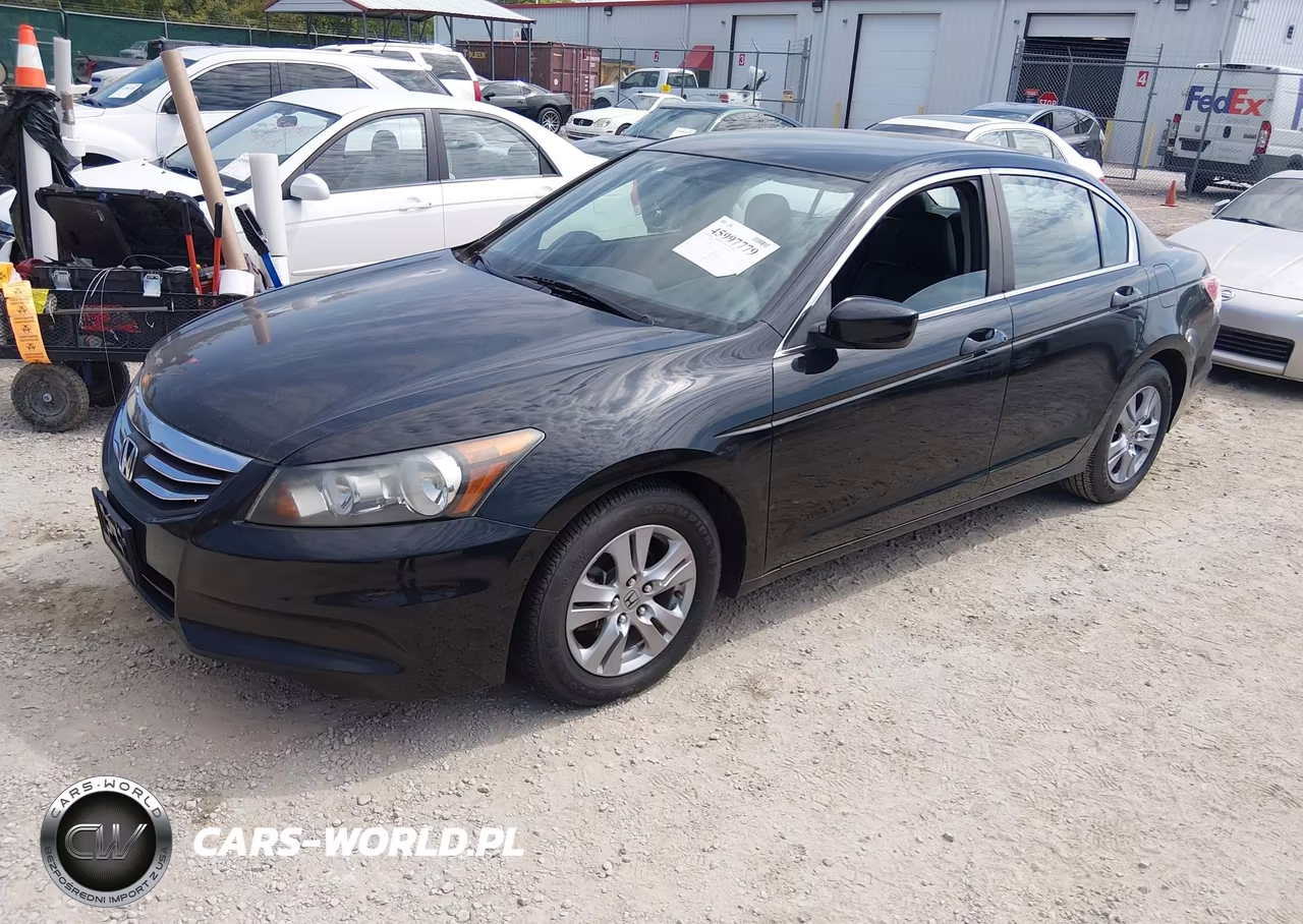 2012 Honda Accord 2.4 Se VIN:1HGCP2F62CA166052 - 2