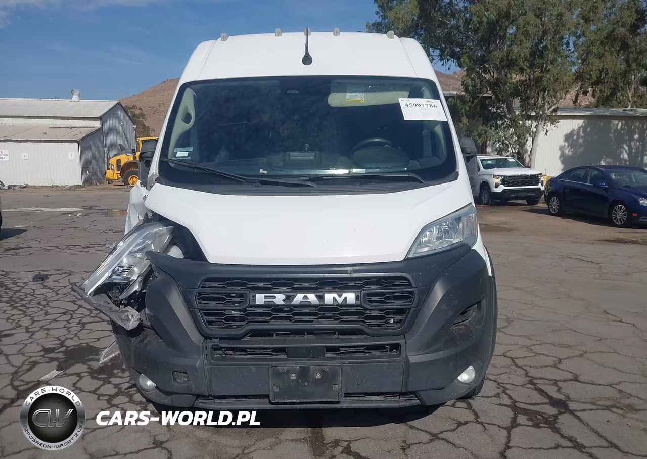 2024 Ram Promaster 3500 Cargo Van Tradesman High Roof 159 Wb Ext W-Pass Seat VIN:3C6MRVJG1RE116528 - 13