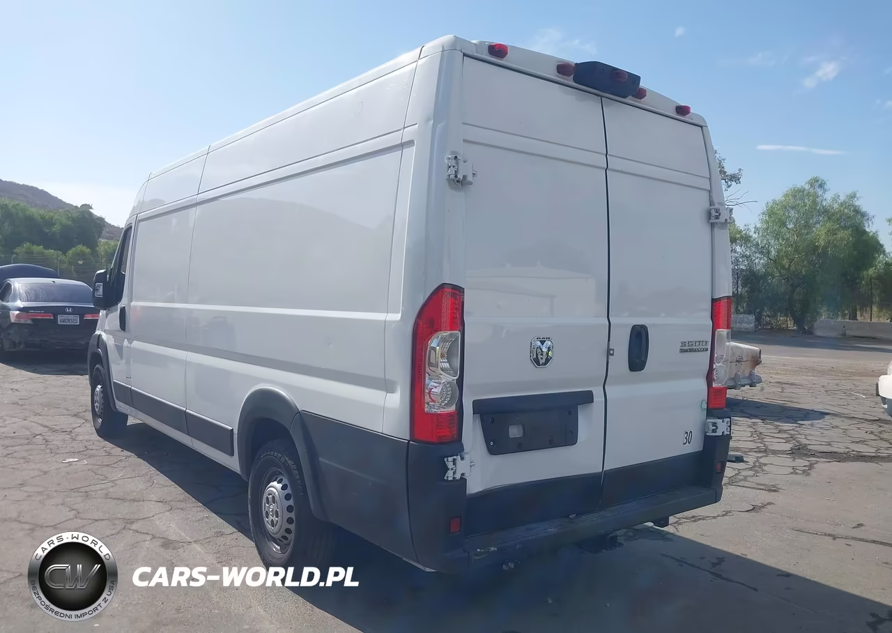 2024 Ram Promaster 3500 Cargo Van Tradesman High Roof 159 Wb Ext W-Pass Seat VIN:3C6MRVJG1RE116528 - 3