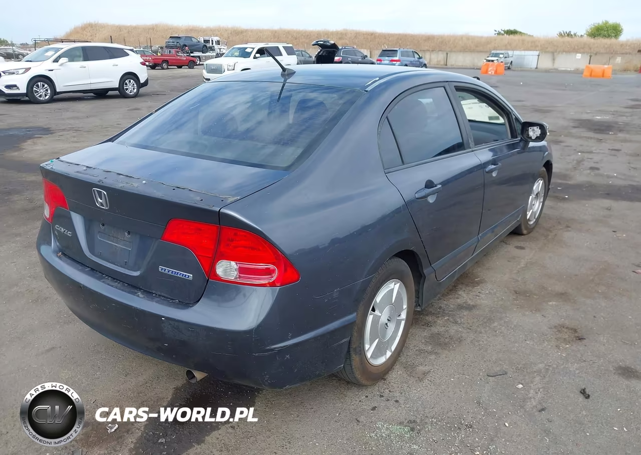 2008 Honda Civic Hybrid VIN:JHMFA36228S023912 - 4