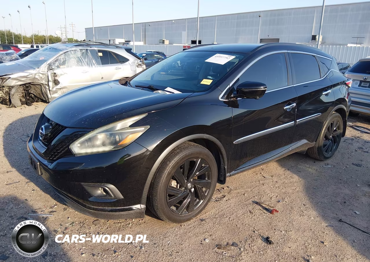 2018 Nissan Murano Sl VIN:5N1AZ2MG4JN128187 - 2