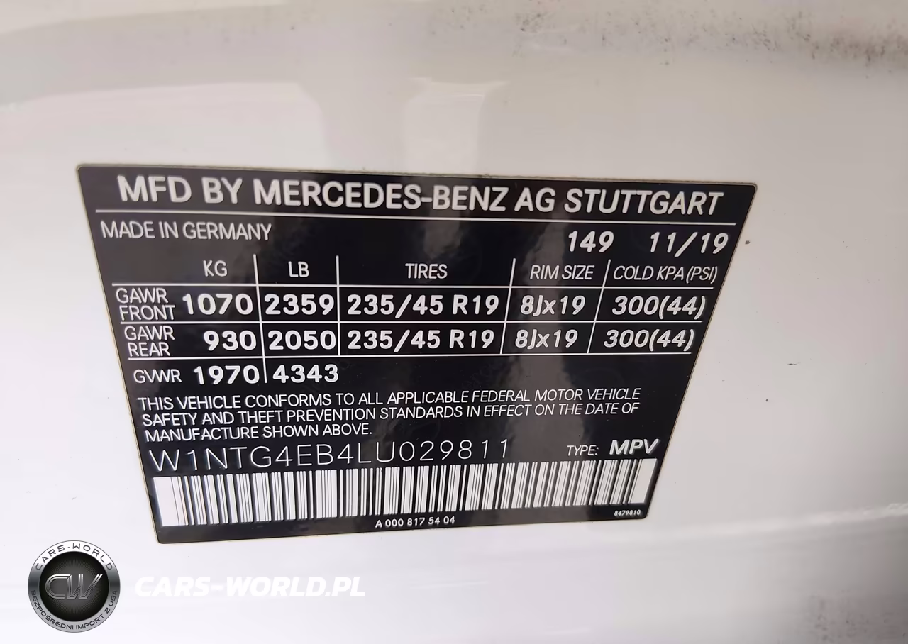 2020 Mercedes-Benz Gla 250 VIN:W1NTG4EB4LU029811 - 9