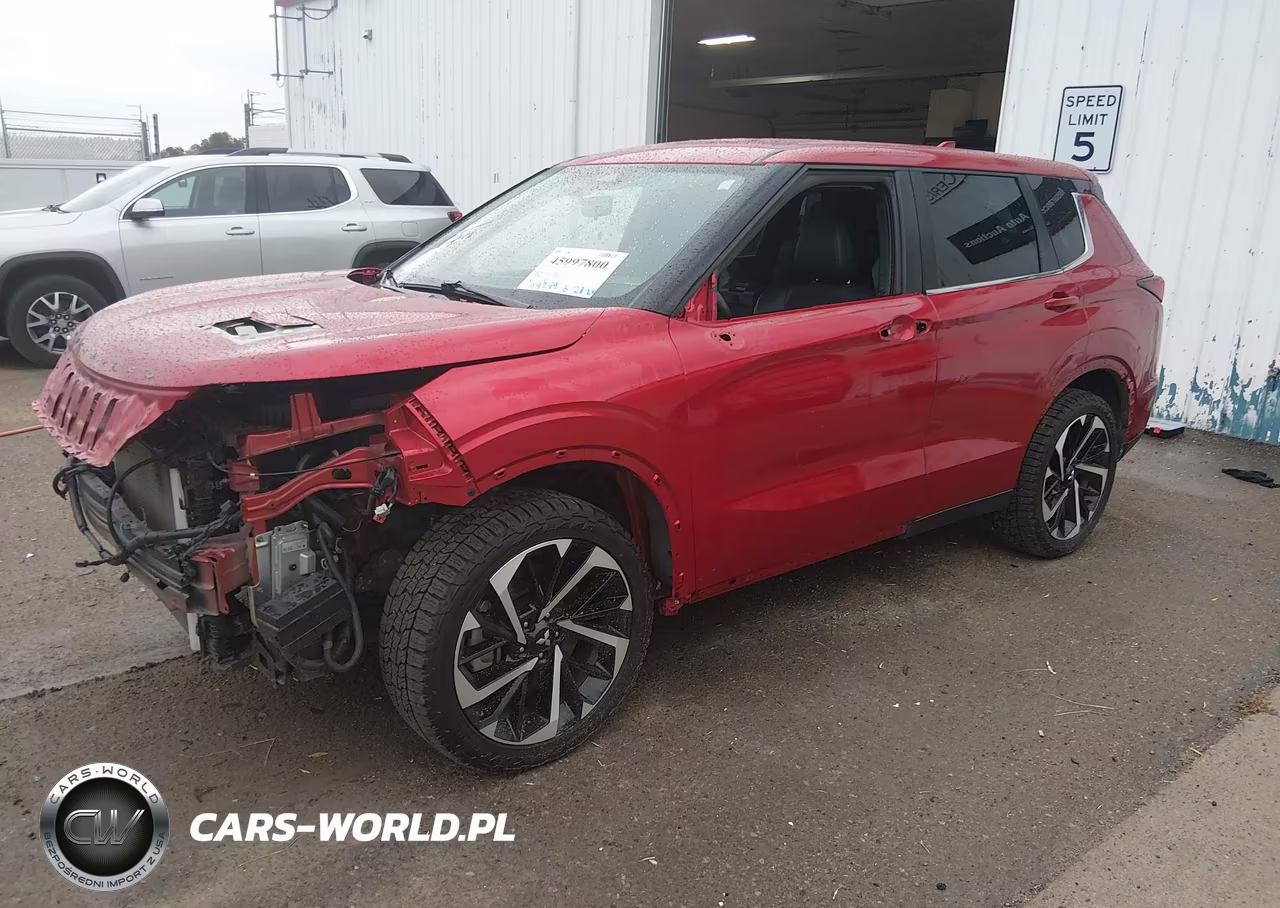 2022 Mitsubishi Outlander Black Edition S-Awc-Se 2.5 S-Awc-Se Launch Edition S-Awc VIN:JA4J4UA86NZ031433 - 2