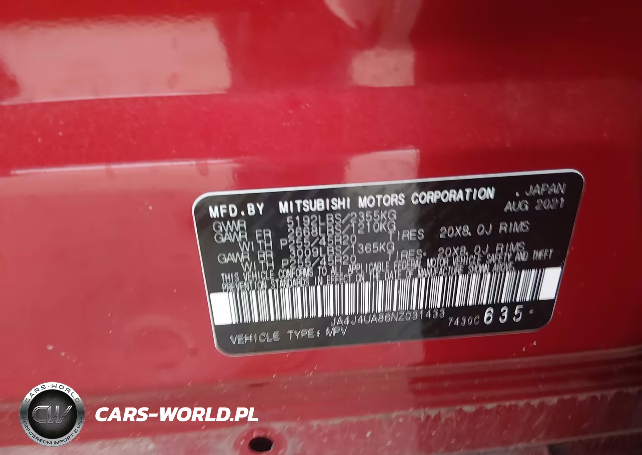 2022 Mitsubishi Outlander Black Edition S-Awc-Se 2.5 S-Awc-Se Launch Edition S-Awc VIN:JA4J4UA86NZ031433 - 9