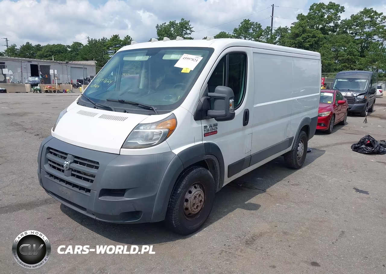 2016 Ram Promaster 1500 Low Roof VIN:3C6TRVAG8GE112792 - 2