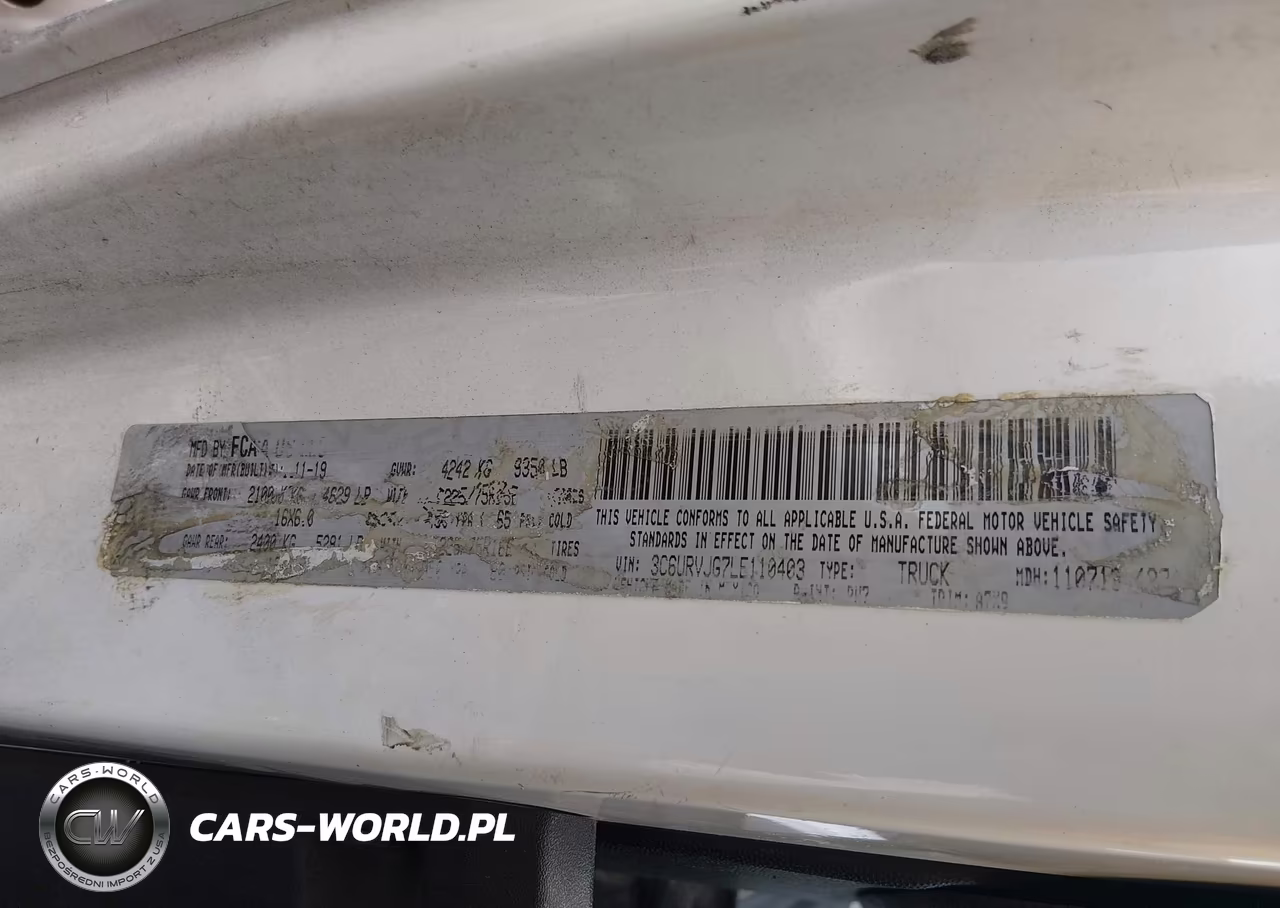 2016 Ram Promaster 1500 Low Roof VIN:3C6TRVAG8GE112792 - 9