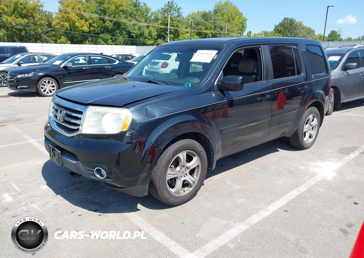2014 Honda Pilot Ex-L VIN:5FNYF4H61EB036466 - 2