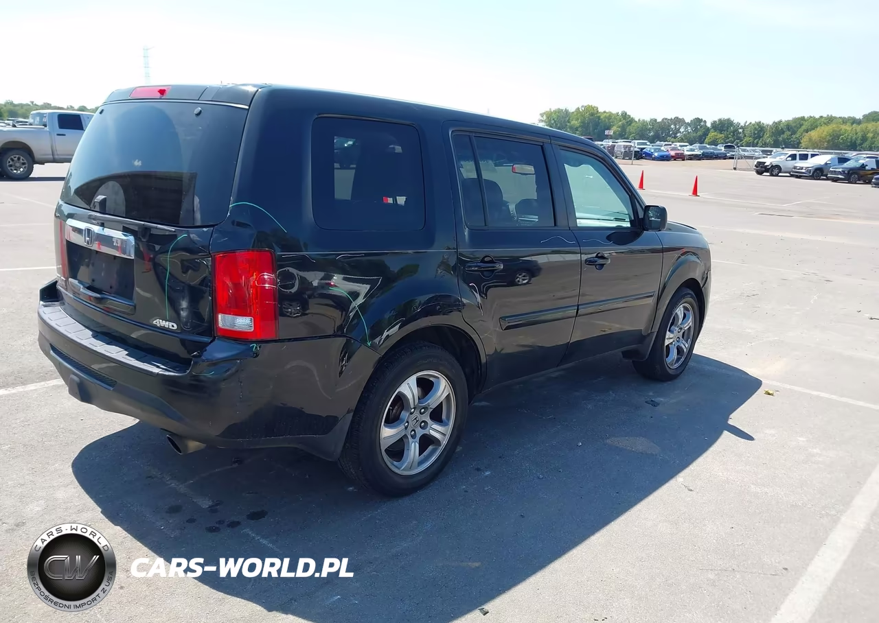 2014 Honda Pilot Ex-L VIN:5FNYF4H61EB036466 - 4
