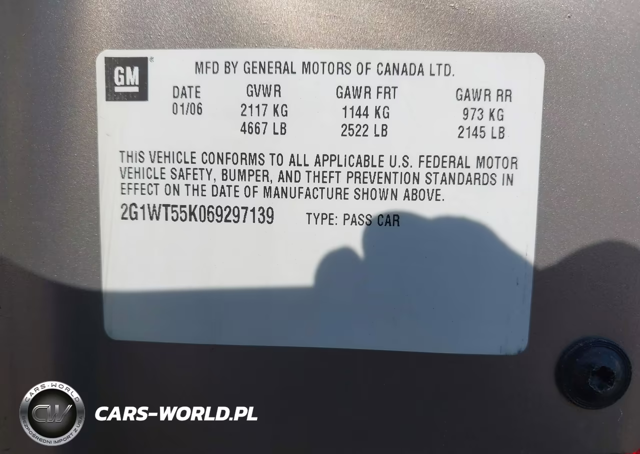 2006 Chevrolet Impala Lt VIN:2G1WT55K069297139 - 9