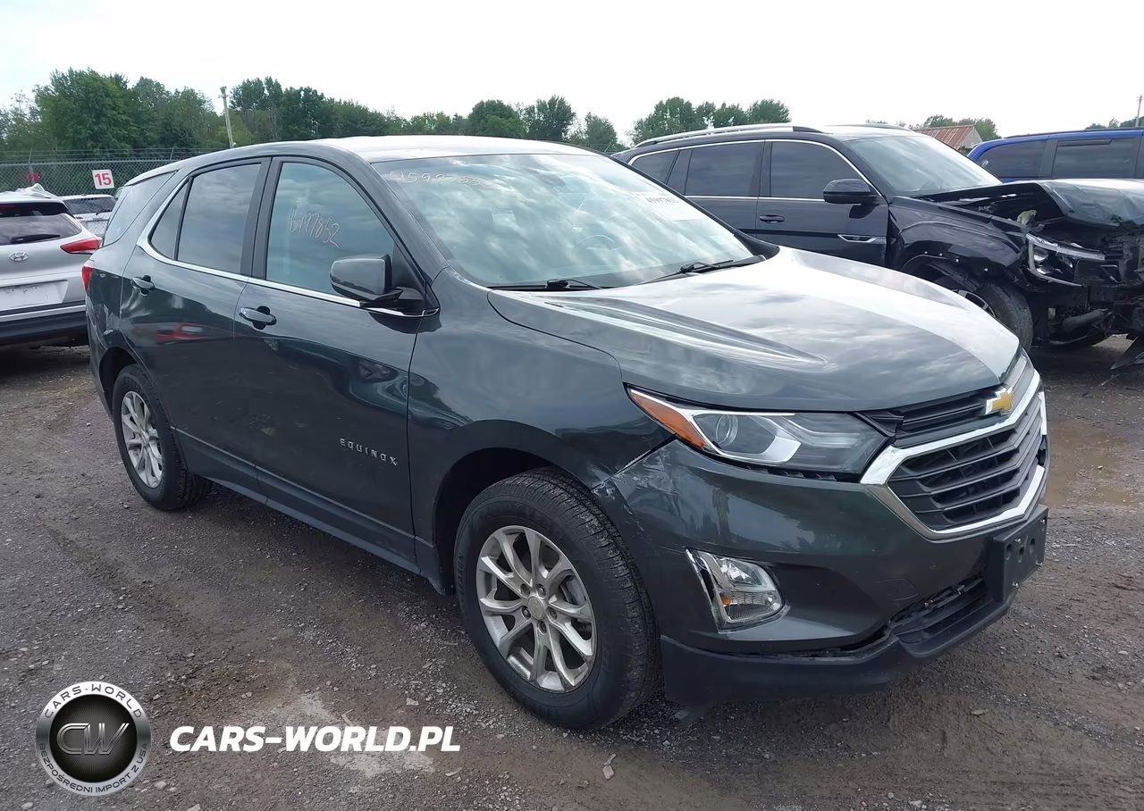 2021 Chevrolet Equinox Awd Lt VIN:3GNAXUEV9ML371301 - 1