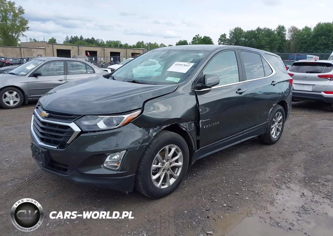 2021 Chevrolet Equinox Awd Lt VIN:3GNAXUEV9ML371301 - 2
