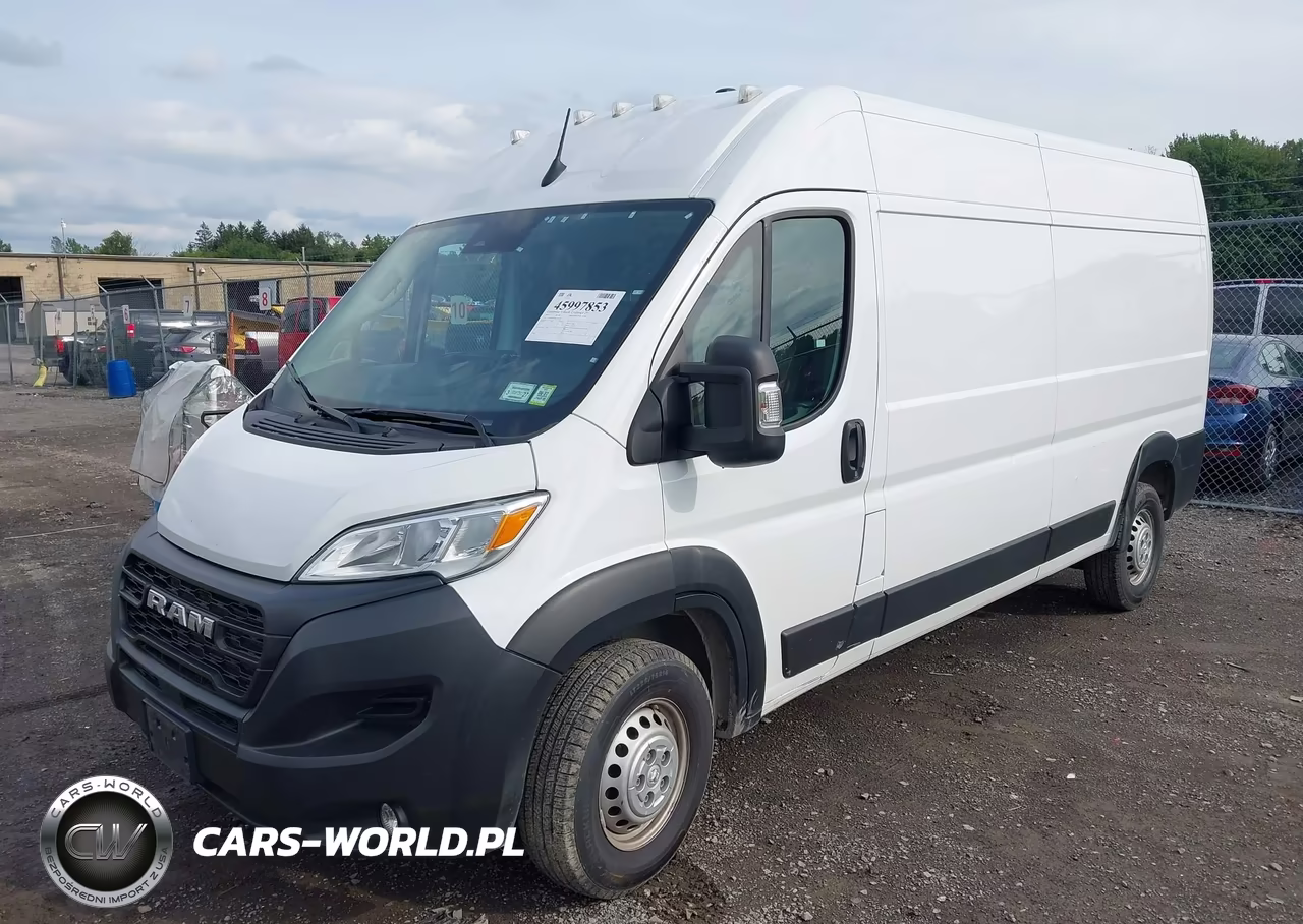 2025 Ram Promaster 3500 Tradesman High Roof 159 Wb W-Pass Seat VIN:3C6MRVHG4SE546324 - 2