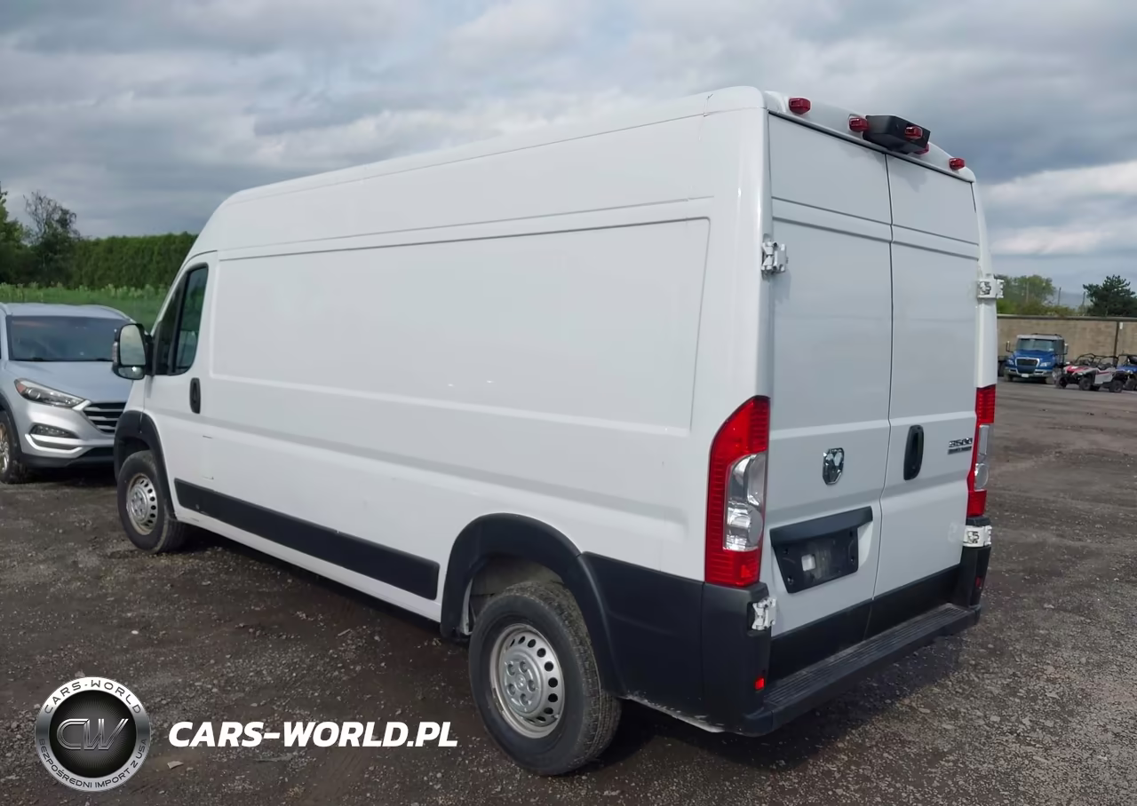 2025 Ram Promaster 3500 Tradesman High Roof 159 Wb W-Pass Seat VIN:3C6MRVHG4SE546324 - 3