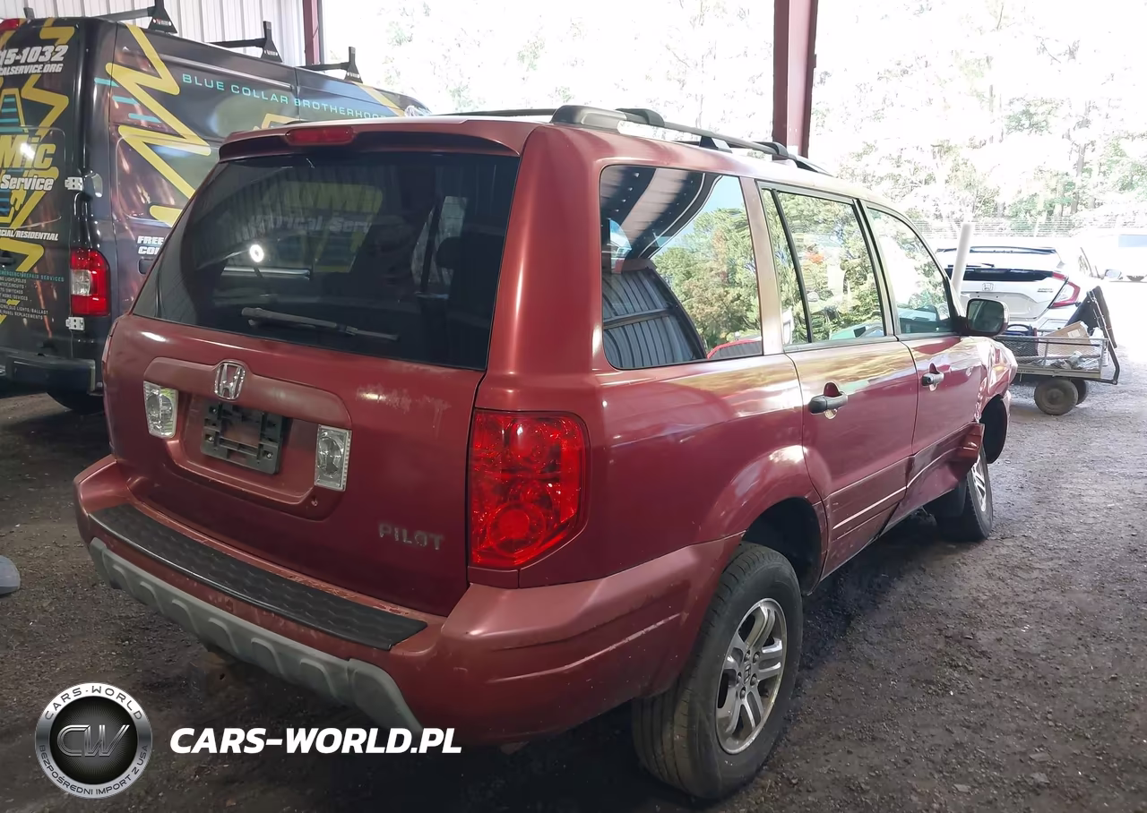 2003 Honda Pilot Ex-L VIN:2HKYF18603H613775 - 4